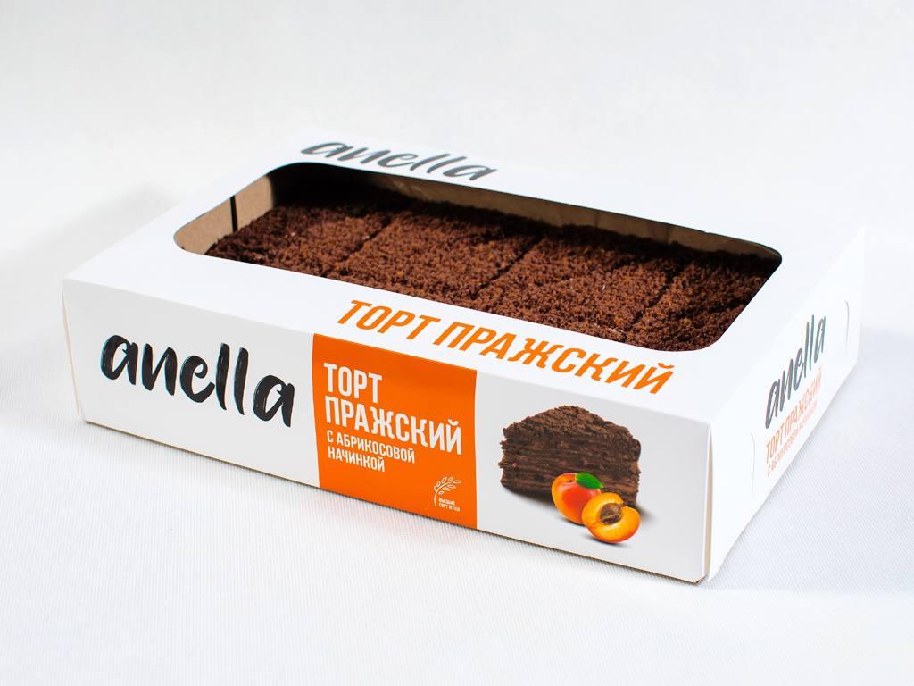 Торт Анелла Прага с персиковой начинкой